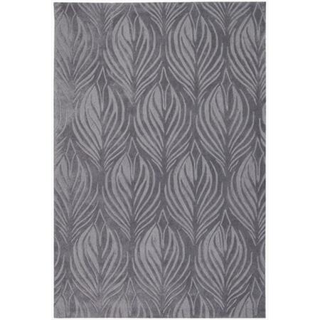 NOURISON Contour Area Rug Collection Slate 7 Ft 3 In. X 9 Ft 3 In. Rectangle 99446046352